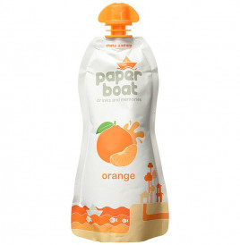Paper Boat Orange   Plastic Bottle  200 millilitre